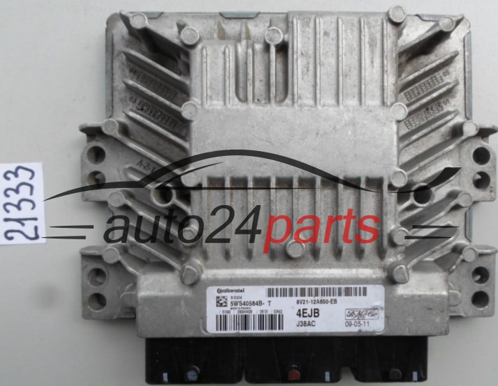 KOMPUTER STEROWNIK SILNIKA FORD S-MAX, C-MAX, 5WS40584B-T, 5WS40584BT, 4EJB J38AC, 8V21-12A650-EB, 8V2112A650EB