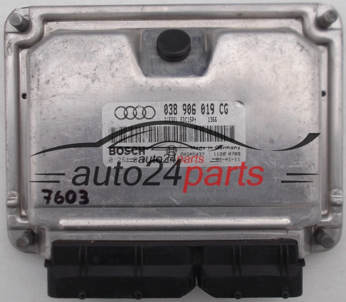 AUDI A4 1.9 TDI 038906019CG, 038 906 019 CG BOSCH 0281010406, 0 281 010 406