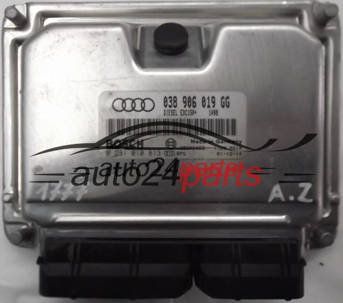 AUDI A4 1.9 TDI 038906019GG, 038 906 019 GG, BOSCH 0 281 010 813, 0281010813, DIESEL EDC15P+ 1498, 28SA5462