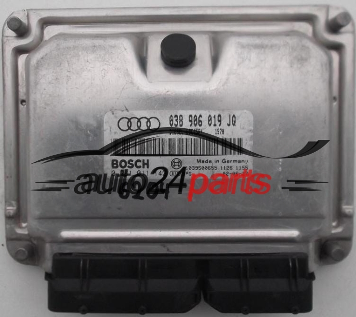 AUDI A4 1.9 TDI 038906019JQ, 038 906 019 AQ, BOSCH 0 281 011 142, 0281011142, DIESEL EDC15P+ 1570, 1039S00655