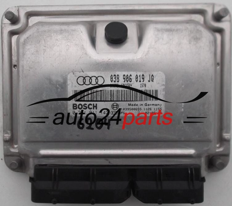 AUDI A4 1.9 TDI 038906019JQ, 038 906 019 AQ, BOSCH 0 281 011 142, 0281011142, DIESEL EDC15P+ 1570, 1039S00655