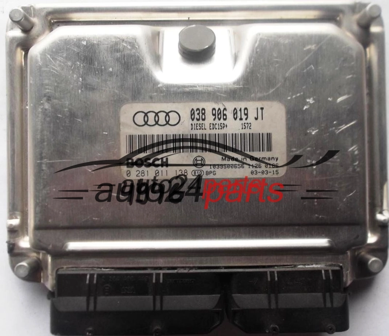 AUDI A4 1.9 TDI 038906019JT, 038 906 019 JT BOSCH 0281011138, 0 281 011 138