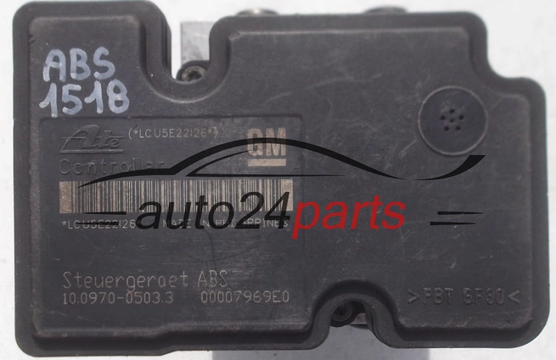 POMPE HYDRAULIQUE ET CALCULATEUR dABS OPEL ASTRA H ZAFIRA B GM 13 246 534 BK, 13246534BK, 13246534, ATE 10.0207-0081.4, 10020700814, 10.0970-0503.3