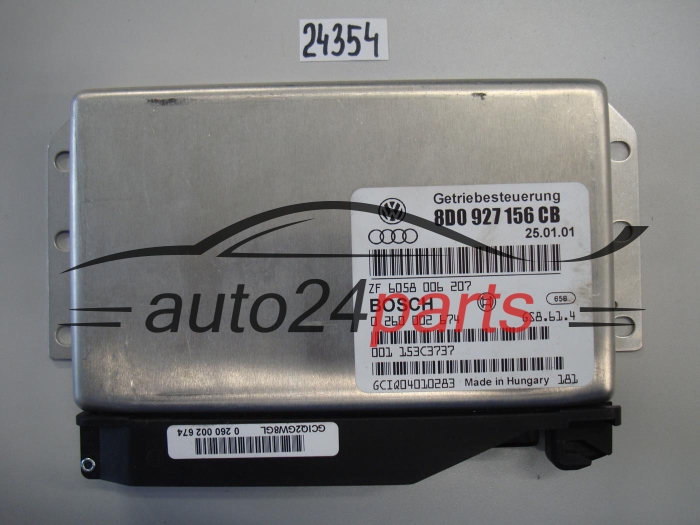 STEROWNIK SKRZYNI AUTOMATYCZNEJ AUDI A4 A6 1.9 TDI BOSCH 0 260 002 674, 0260002674, 8D0 927 156 CB, 8D0927156CB