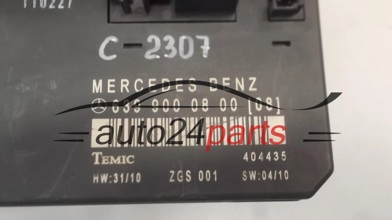 MERCEDES BENZ 639 900 08 00, 6399000800, TEMIC