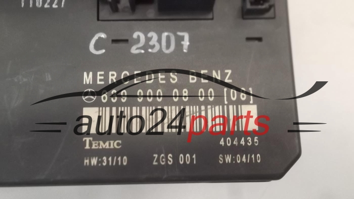 MERCEDES BENZ 639 900 08 00, 6399000800, TEMIC