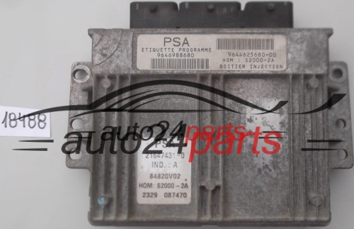 PEUGEOT 206 1.4 8V 9646988680, 9644625680-00, HOMS2000-2A, 21647431-0, 216474310, 84820V02, 2189 483757