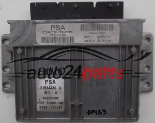 PEUGEOT 206 1.4 21584436-0, 9651977580, 9644625680.jpg