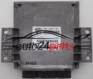 CENTRALINA MOTORE PEUGEOT 206 1.1 9645243180 IAW48P270, IAW48P2.70, IAW 48P2.70, HW 9643707380, 16552004, 16552.004, SW 9645243180, 16449094, 16449.094