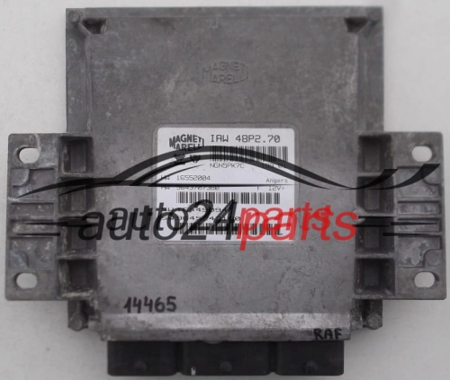 PEUGEOT 206 1.1 9645243180 IAW48P270, IAW48P2.70, IAW 48P2.70, HW 9643707380, 16552004, 16552.004, SW 9645243180, 16449094, 16449.094.jpg