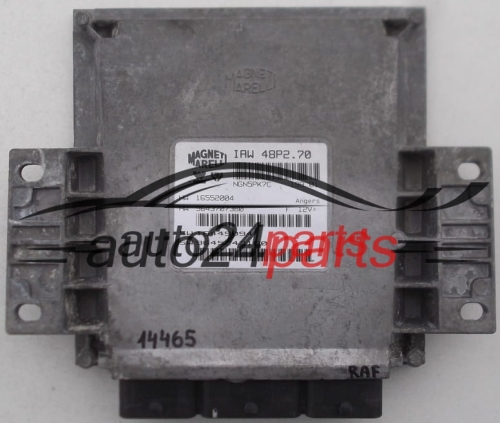 PEUGEOT 206 1.1 9645243180 IAW48P270, IAW48P2.70, IAW 48P2.70, HW 9643707380, 16552004, 16552.004, SW 9645243180, 16449094, 16449.094.jpg