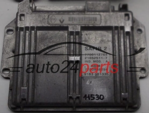 ECU CENTRALITA DE MOTOR RENAULT CLIO 1.2 SAGEM 21652511-7 7700112764 HOM: 7700868294