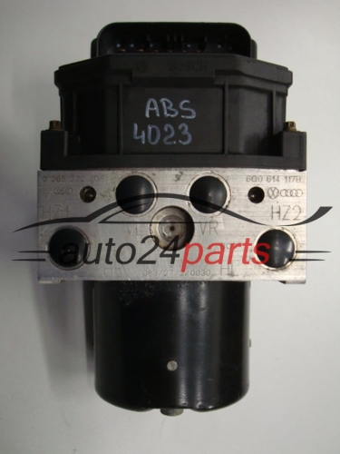 ABS POMPA I STEROWNIK SEAT SKODA VOLKSWAGEN BOSCH 0 265 222 006, 0265222006, 6Q0 614 117 B, 6Q0614117B, 0 265 800 003, 0265800003, 6Q0 907 379, 6Q0907379