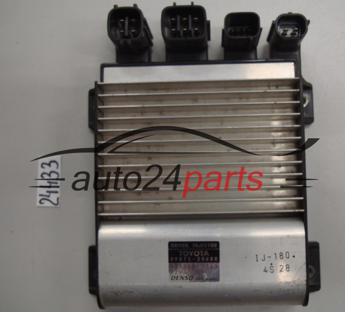 TOYOTA AVENSIS RAV-4 2.2 D4D DENSO 131000-1569, 1310001569, 89871-20080, 8987120080