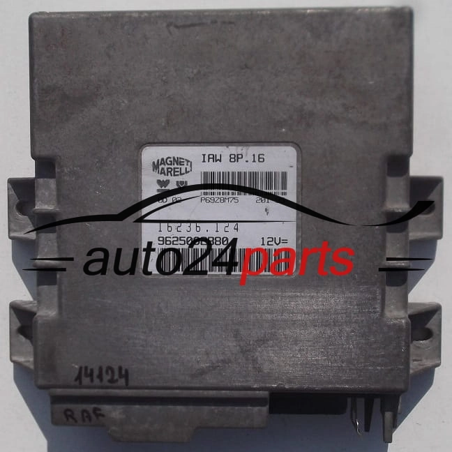 PEUGEOT 106 MAGNETI MARELLI IAW 8P.16, IAW8P16, 16236.124, 16236124, 9625002880
