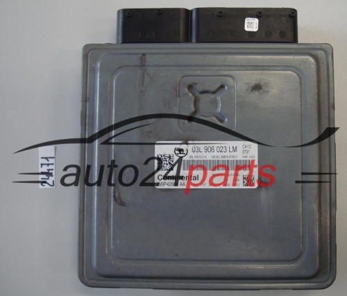 KOMPUTER STEROWNIK SILNIKA SKODA OCTAVIA 1.6 TDI 03L906023LM, 03L 906 023 LM, 03L906023LK, 03L 906 023 LK, DIESEL SIMOS PCR2.1 CAYC 8374, CONTINENTAL 5WP42688 AA, 5WP42688AA