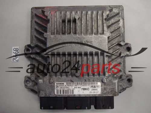 KOMPUTER STEROWNIK SILNIKA FORD FOCUS C-MAX SIEMENS 5WS40286C-T, 5WS40286CT, FoMoCo 6M51-12A650-TC, 6M5112A650TC, 7BKC, SID 803