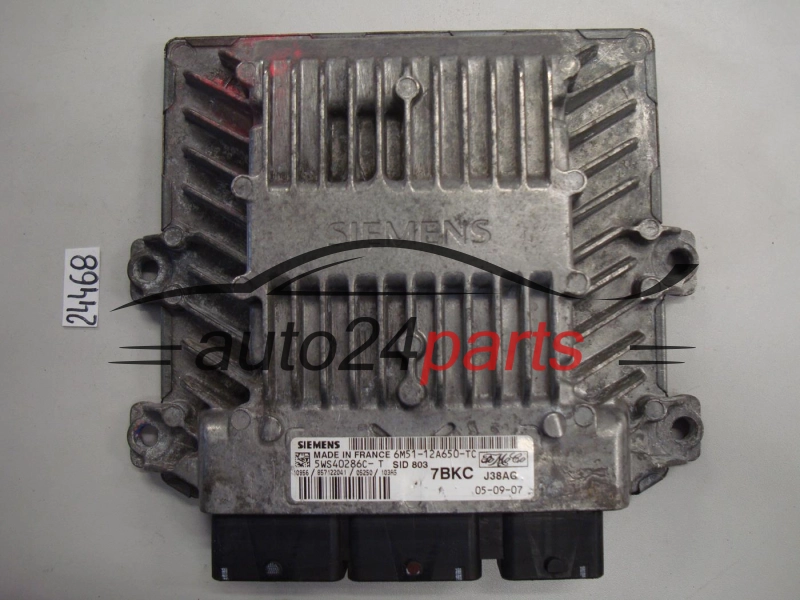 Sterownik silnika Ford Focus C-MAX 5WS40286CT 6M5112A650TC