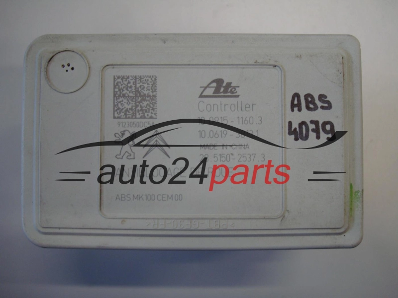 ABS POMPA I STEROWNIK CITROEN C3 9678416180, ATE 10.0220-0066.4, 10022000664, 10.0915-1160.3, 10091511603
