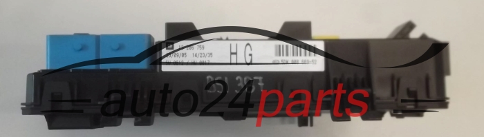 SKRZYNKA ELEKTRYCZNA PRZEKAŻNIKÓW I BEZPIECZNIKÓW MODUŁ NADWOZIA CENTRALKA KOMFORTU BSI OPEL ASTRA H GM 13 206 759 HG, 13206759 HG, HELLA 5DK 008 669-52, 5DK008669-52, 5DK00866952 - 13206759