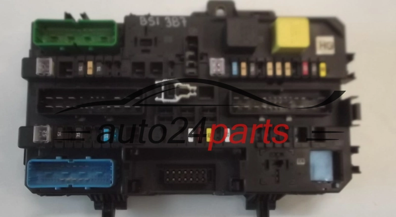 SKRZYNKA ELEKTRYCZNA PRZEKAŻNIKÓW I BEZPIECZNIKÓW MODUŁ NADWOZIA CENTRALKA KOMFORTU BSI OPEL ASTRA H GM 13 206 759 HG, 13206759 HG, HELLA 5DK 008 669-52, 5DK008669-52, 5DK00866952 - 13206759