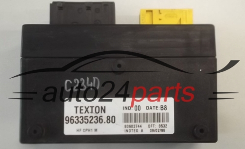 CENTRALKA MODUL STEROWNIK KOMFORTU CITROEN XSARA TEXTON 96335236.80, 9633523680, 91038535 -