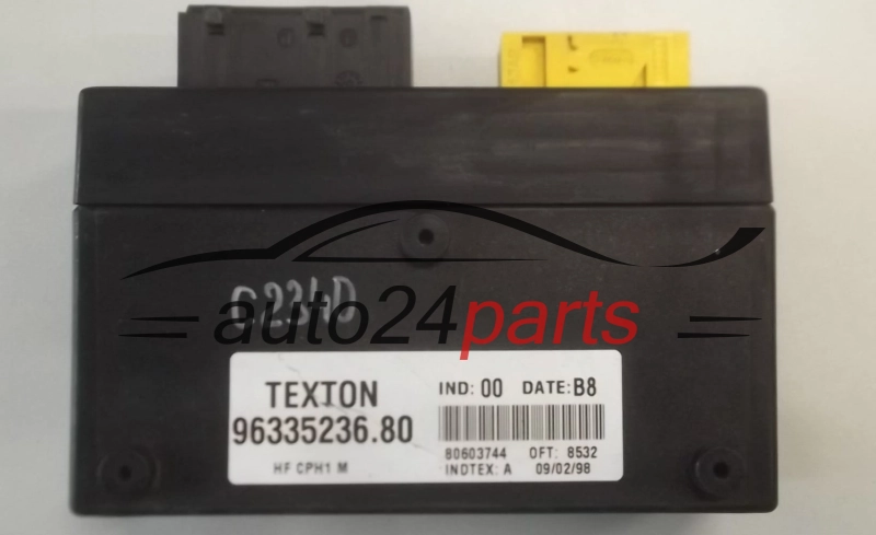 Moduł komfortu Citroen Xsara 9633523680 91038535