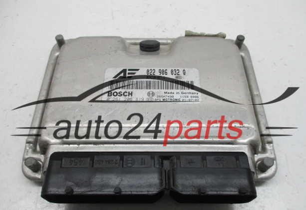 ECU Engine Controller VOLKSWAGEN BOSCH 0261206819 022906032Q BENZIN ME7.1