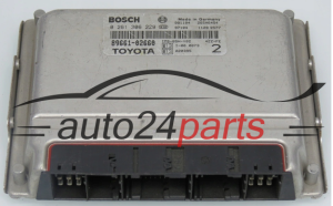 ECU CENTRALITA DE MOTOR TOYOTA COROLLA 1.4 4ZZ-FE 89661-02662 8966102662 BOSCH 0261206229, 0 261 206 229