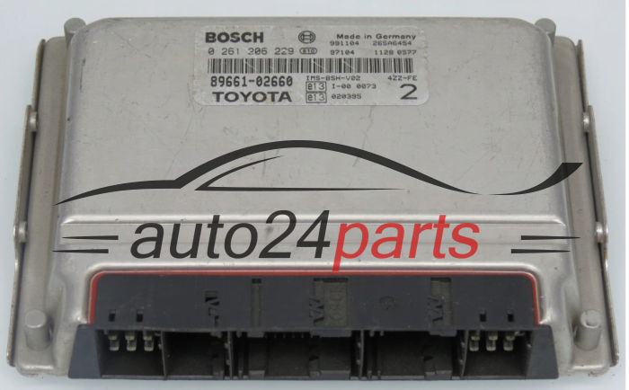 TOYOTA COROLLA 1.4 4ZZ-FE 89661-02662 8966102662 BOSCH 0261206229, 0 261 206 229