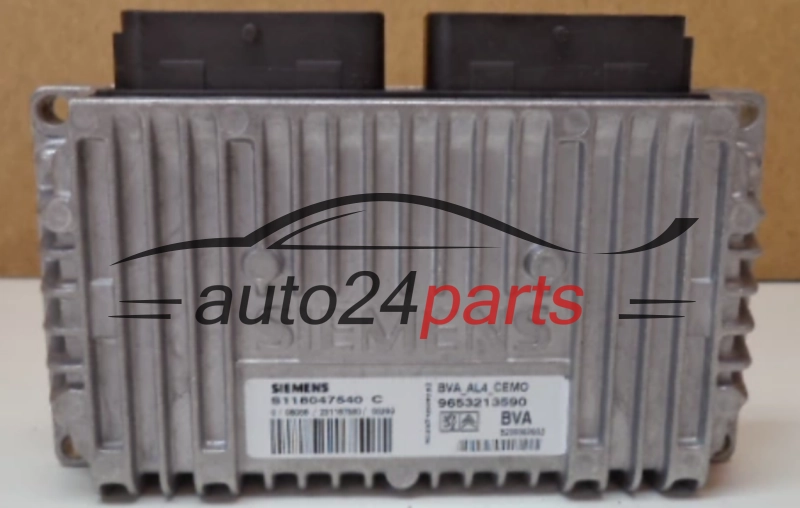 STEROWNIK SKRZYNI AUTOMATYCZNEJ CITROEN PEUGEOT S118047540C, S118047540 C, 9653213590