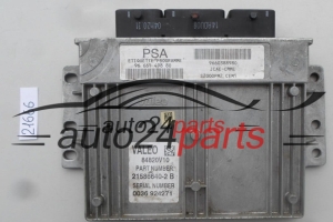 Μονάδα Ελέγχου Κινητήρα PEUGEOT 1.4 84820V10, 21586640-2 B, 96 661 498 80, 9666149880, 9660388980