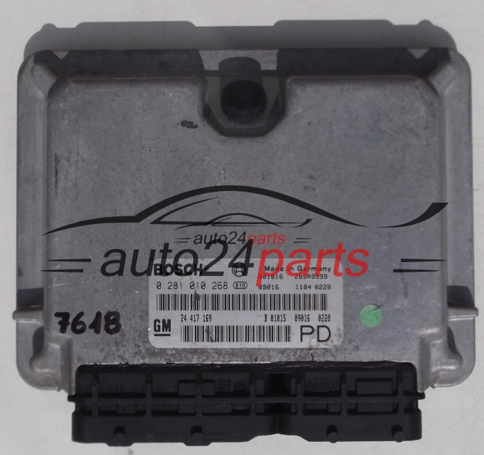 OPEL ZAFIRA 2.0 DTI BOSCH 0 281 010 268, 0281010268, 24 417 169 PD, 24417169PD, 28SA9999