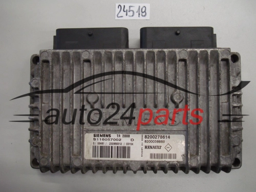 STEROWNIK SKRZYNI AUTOMATYCZNEJ RENAULT SCENIC S118057002 D, S118057002D, 8200278614