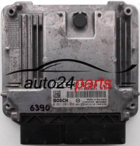CENTRALINA DO MOTORE AUDI A3 1.8 FSI BOSCH 0261 201 916, 0261201916, 8P7 907 115 A, 8P7907115A, 1039S25304, BENZIN MED17.5
