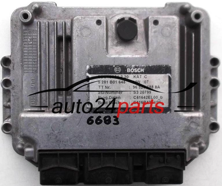 Sterownik silnika Ford Focus 1.6 TDCI 0281B01648 965236888A