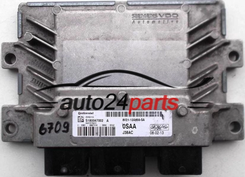 FORD FIESTA 8V21-12A650-SA, 8V2112A650SA, 12A650SA, S180047002 A, 0SAA, J38AC
