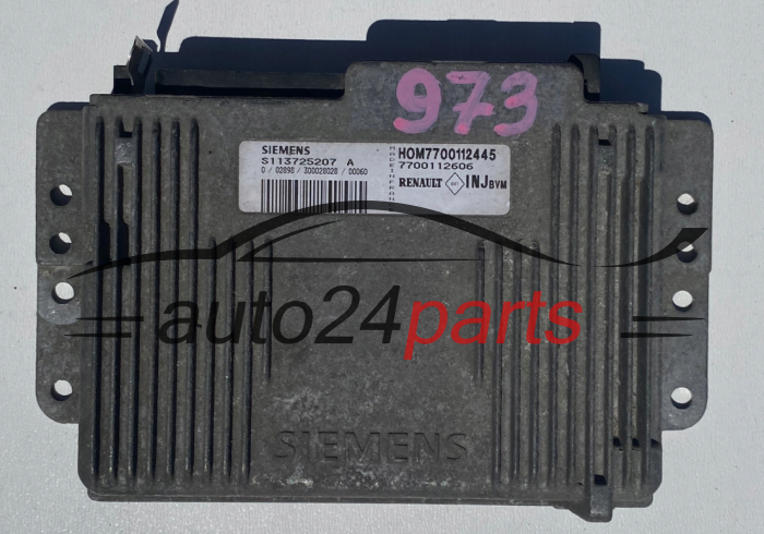Centralina do motore RENAULT S113725207A HOM7700112445