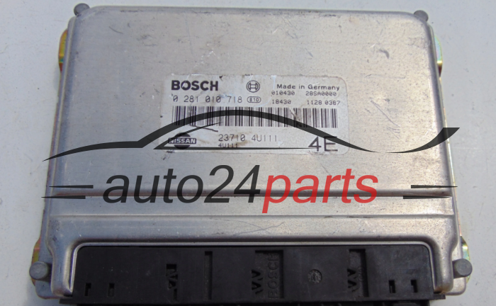 KOMPUTER STEROWNIK SILNIKA NISSAN 0281010718, 0 281 010 718, 23710 4U111, 237104U111