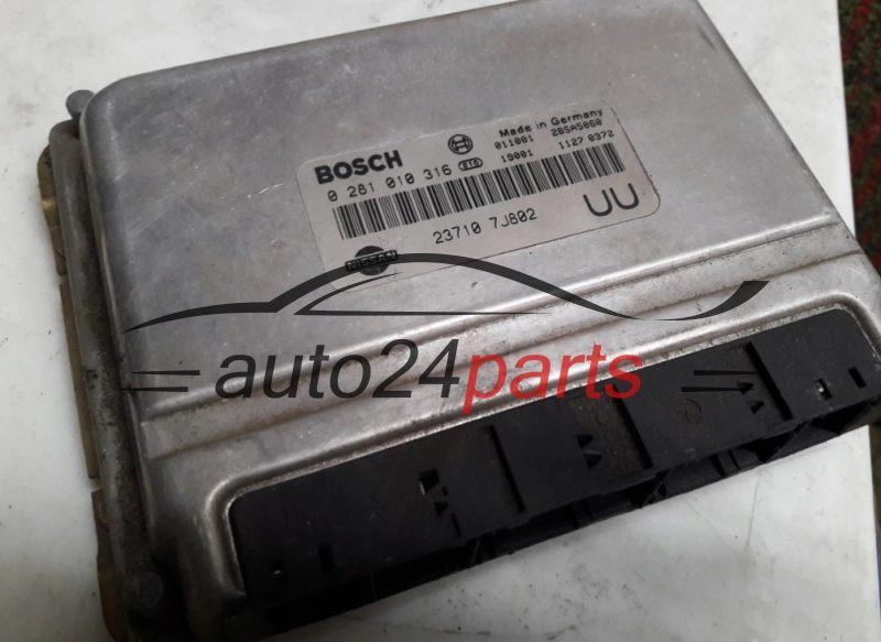 NISSAN PRIMERA 2.0 TDI BOSCH 0 281 010 316, 0281010316, 23710 7J802 UU, 237107J802