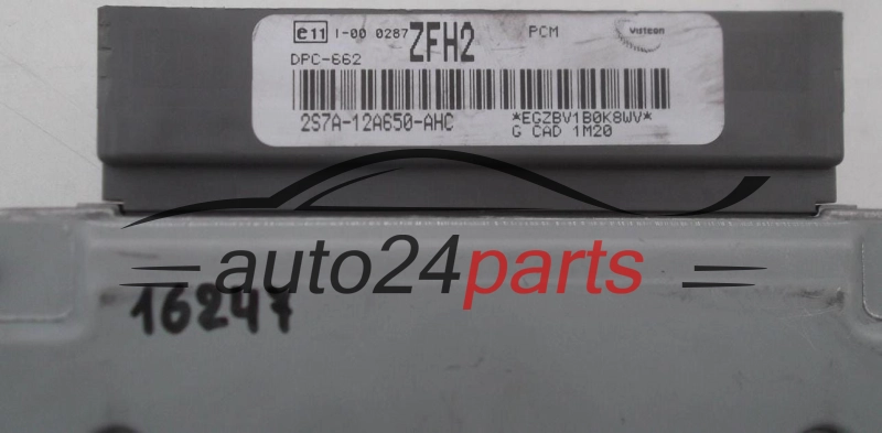 CENTRALINA MOTORE FORD MONDEO 2.0 TDDI VISTEON 2S7A-12A650-AHC, 2S7A12A650AHC, ZFH2, DPC-662