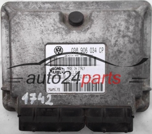 ECU ENGINE CONTROLLER SEAT LEON TOLEDO 1.6 036906034CP, IAW4MVFB, IAW4MV.FB
