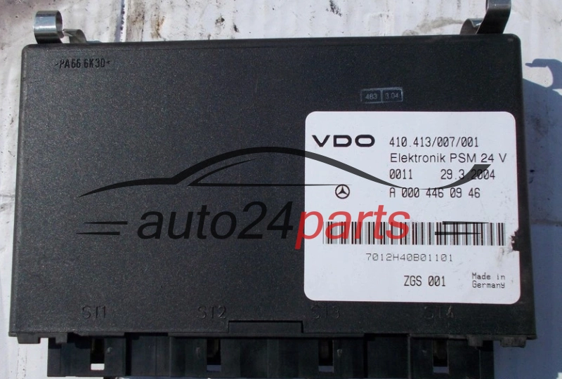 MERCEDES BENZ AXOR ATEGO A0004460946