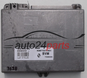 MOTORSTEUERGERÄT ECU STEUERGERAT RENAULT 19 BENDIX S100813101J, S100813101 J, HOM 7700731801, 7700864505, BVM
