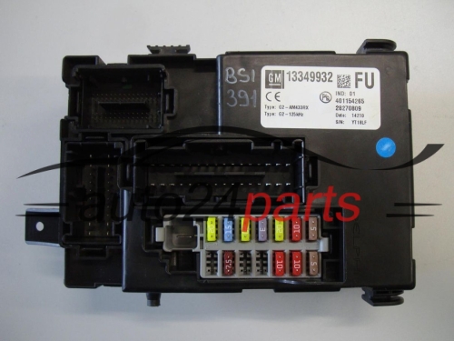 CENTRALKA MODUL BSI OPEL MERIVA 1.3 CDTI Delphi 28270809, GM 13349932 FU