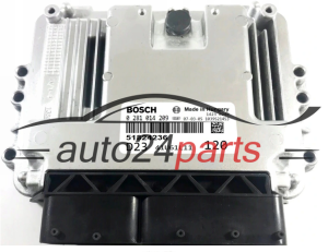 RENOVIERT PLUG AND PLAY MOTORSTEUERGERÄT ECU STEUERGERÄT FIAT DUCATO 2.3 JTD BOSCH 0 281 014 209, 0281014209, 51824236 