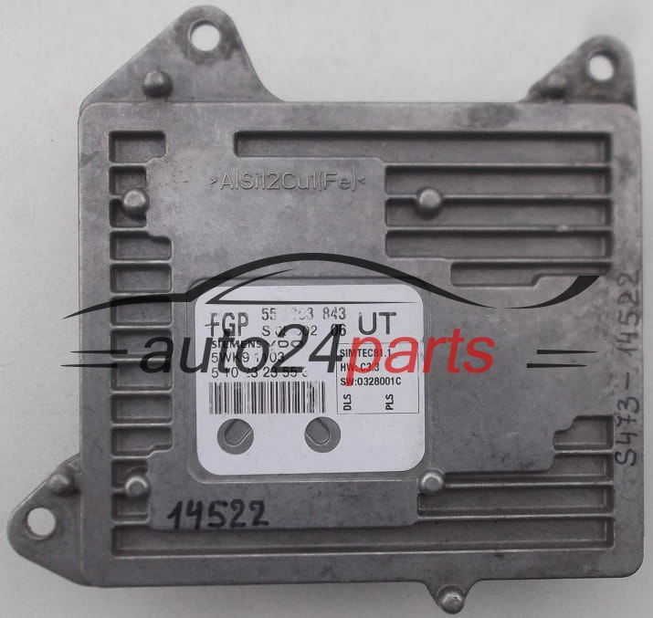 OPEL VECTRA SIGNUM ZAFIRA 2.2 DIRECT Z22YH 55353843 UT, 55 353 843 UT, SIEMENS 5WK91103, 5WK9 1103, 24456341, 6235123, 62 35 123, 55354744, 6235364, 62 35 364