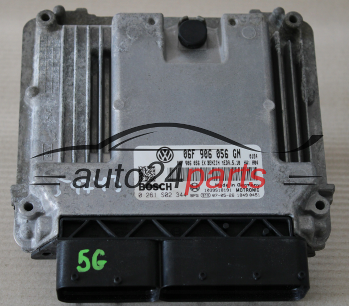 VOLKSWAGEN BOSCH 0 261 S02 344, 0261S02344, 06F 906 056 GN, 06F906056GN, MED9.5.10