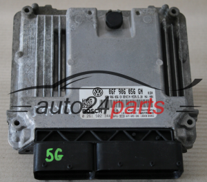 ECU ENGINE CONTROLLER VOLKSWAGEN BOSCH 0 261 S02 344, 0261S02344, 06F 906 056 GN, 06F906056GN, MED9.5.10