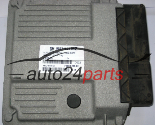 Centralita de motor OPEL CORSA D 1.3 CDTI  55571621MZ   MJD603S7  7160023902